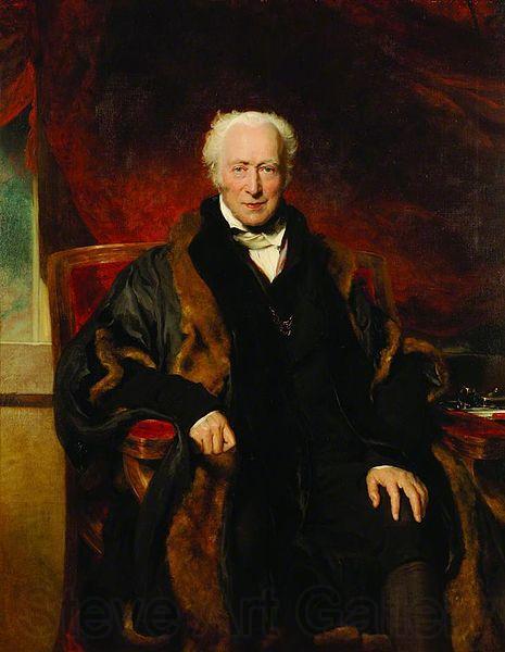 Sir Thomas Lawrence Portrait of Richard Clark France oil painting art